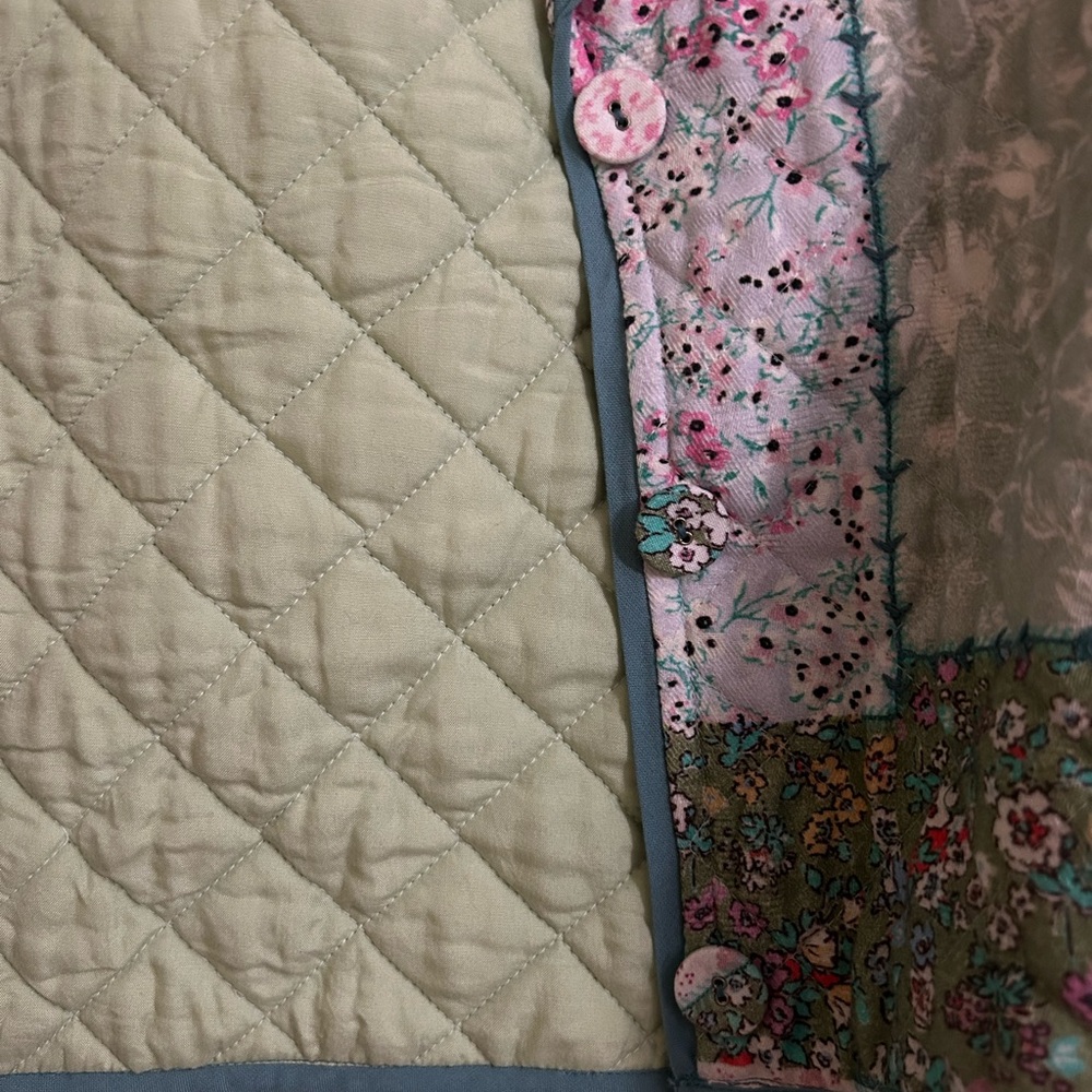 NWT Conditions Apply Printed Quilted Jacket - Picture 3 of 8